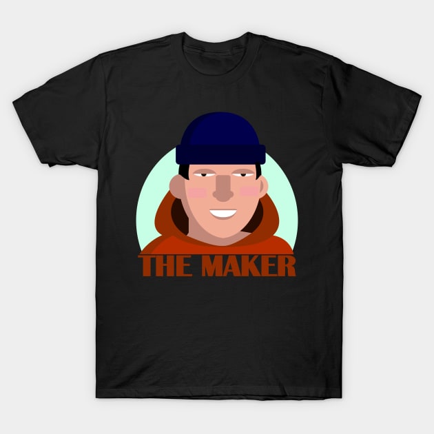 The Maker T-Shirt by RusaTheMaker